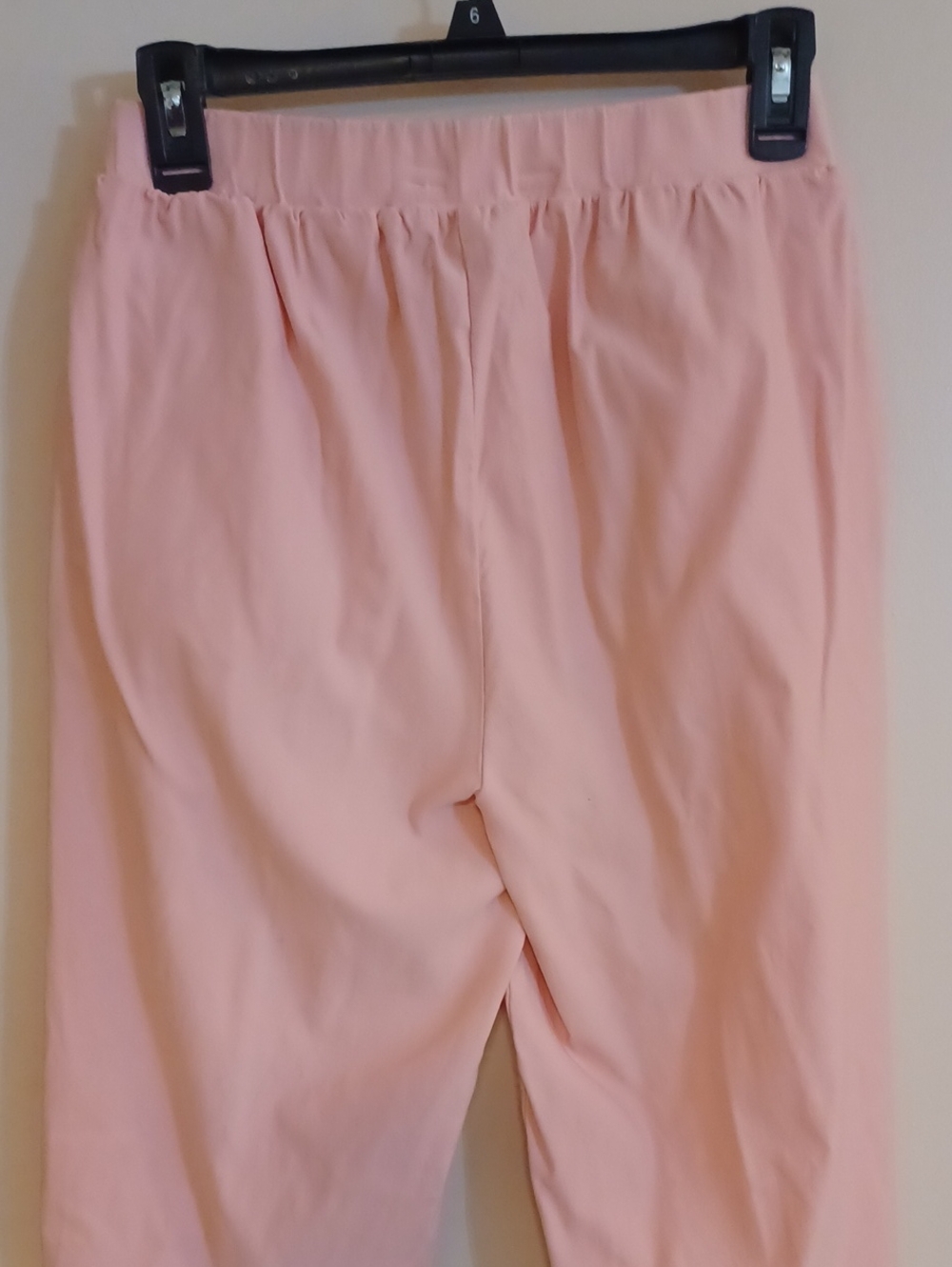 BonWorth Light Pink Lace Top And Matching Soft Capri Pants - Picture 12 of 15